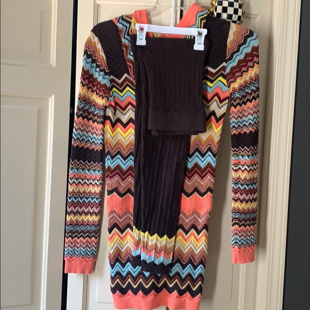 Missoni Sweater & Leggings Set. Girls 14 - Picture 3 of 5